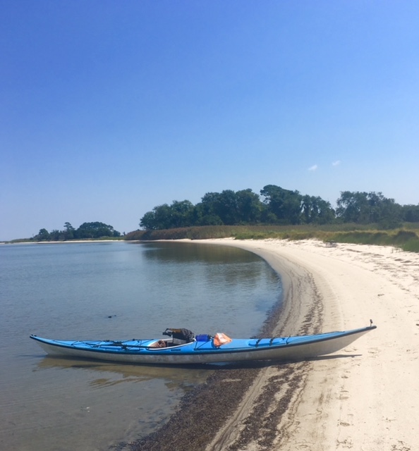 Paddling around Mills&nbsp;Island
